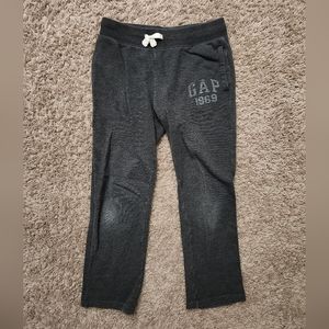 GAP KIDS Dark Grey/Black Sweatpants
